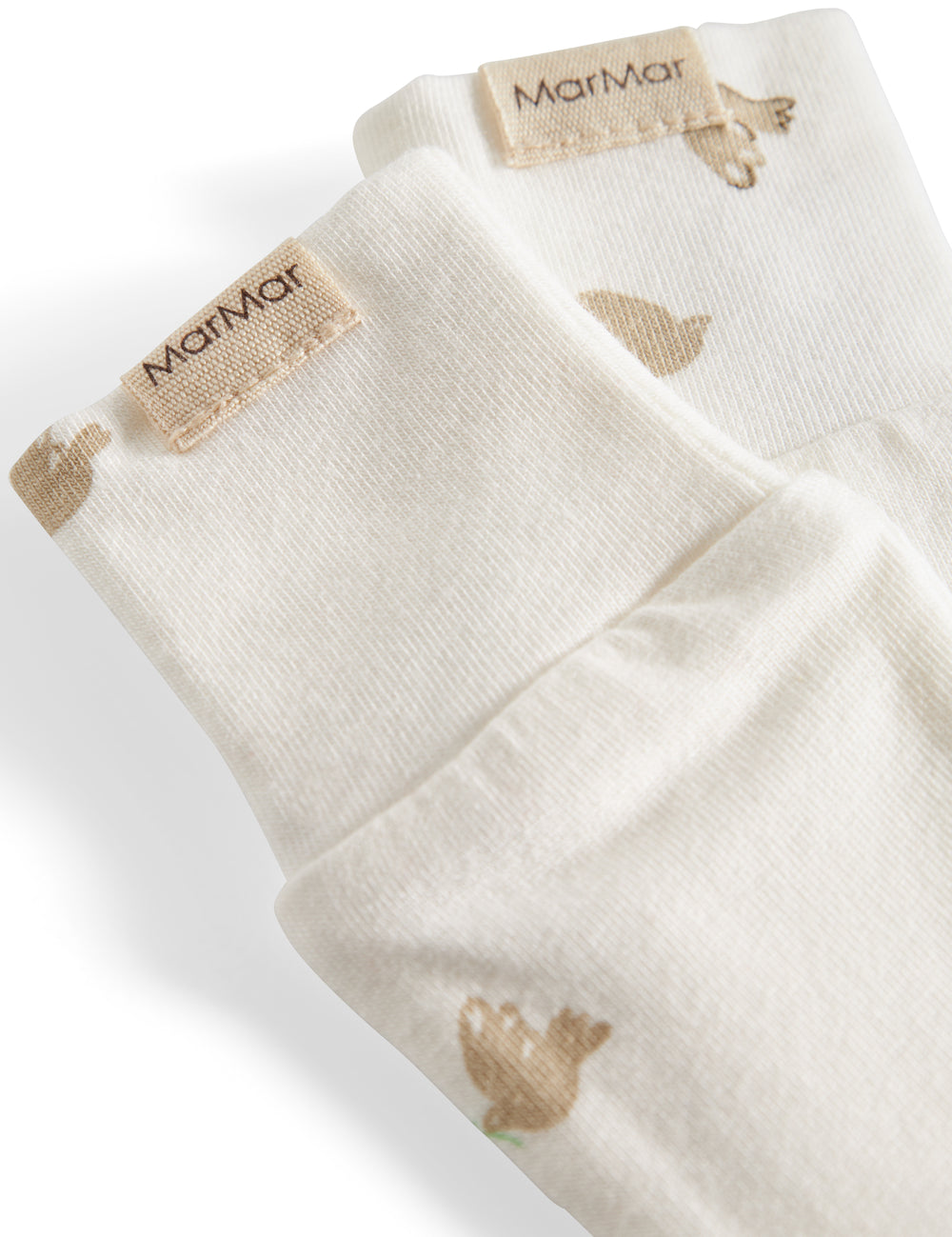 Bløde babyluffer med sødt fugl mønster