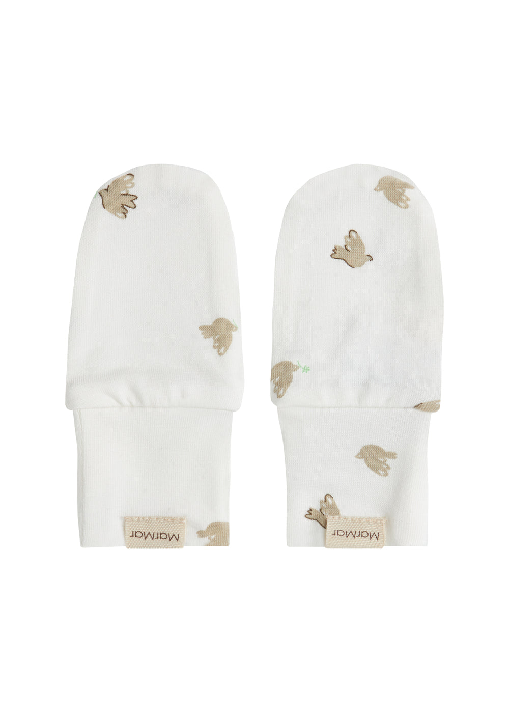 Bløde babyluffer med sødt fugl mønster