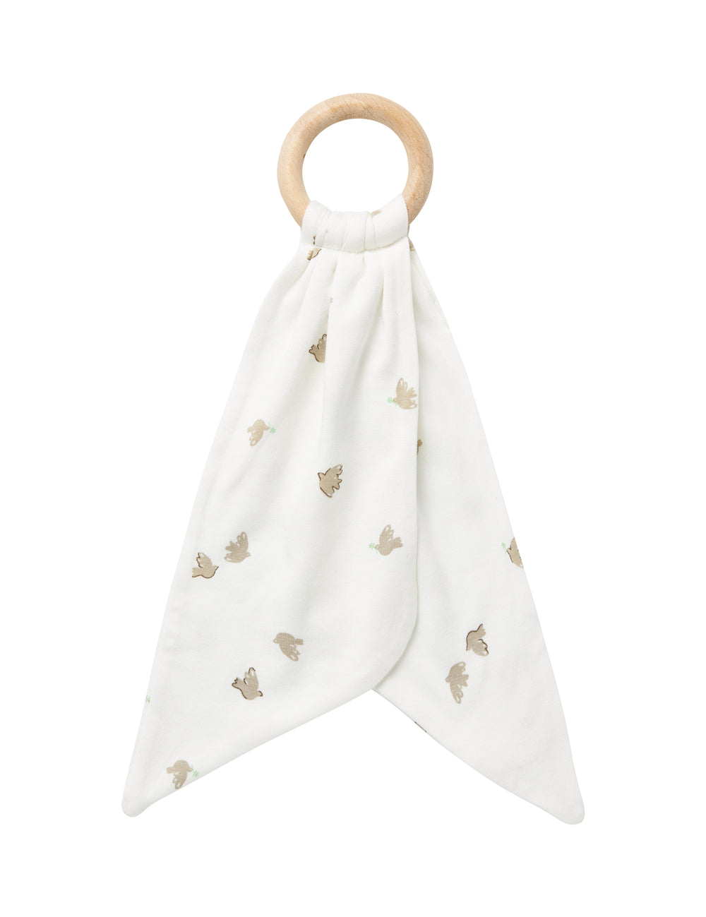 Bidering med blødt stof og mønster