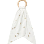 Bidering med blødt stof og mønster