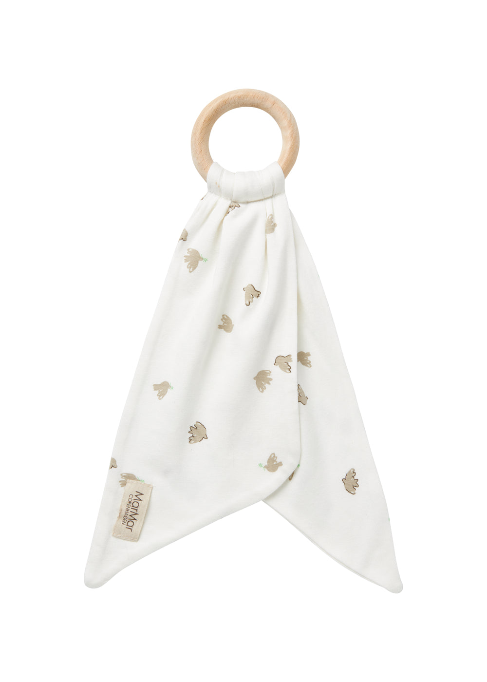 Bidering med blødt stof og mønster