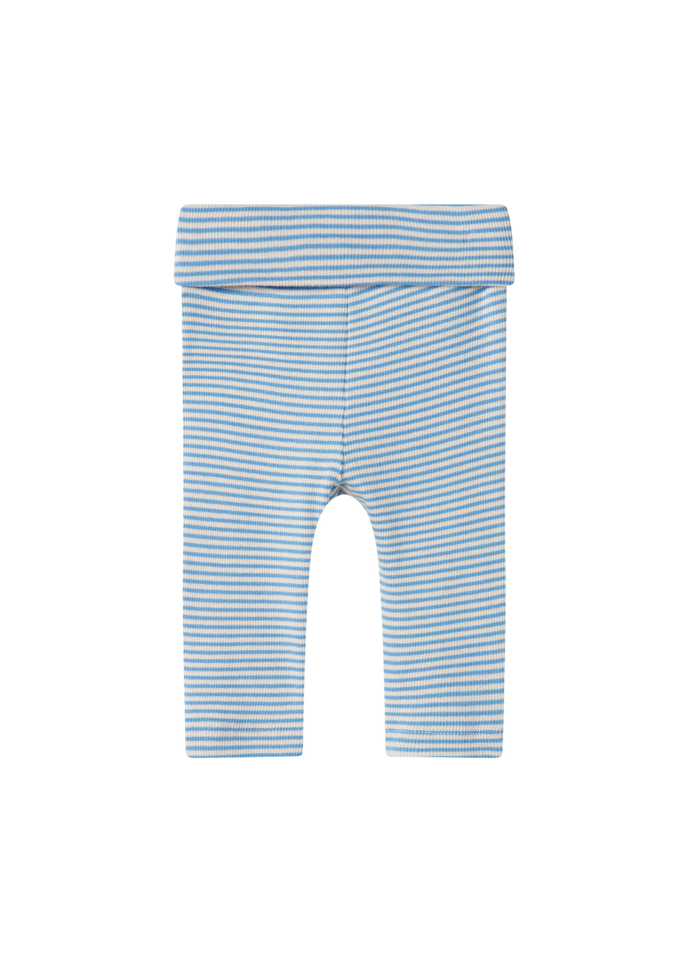 Blå og hvid stribede bukser til baby