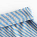 Blå og hvid stribede bukser til baby