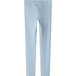 Blå- og hvidstribede leggings til børn