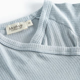 Tuti Wrap LS, Blouse - Blue Stone