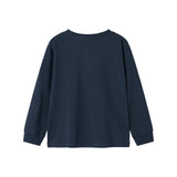 Tad LS, T-shirt - Pilot Navy