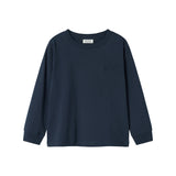 Tad LS, T-shirt - Pilot Navy