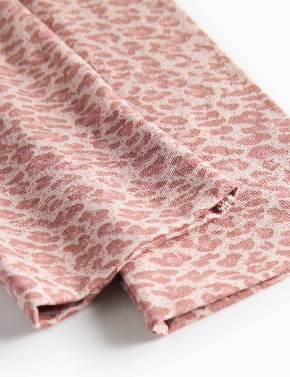 Lyserøde leopardmønstret leggings til børn