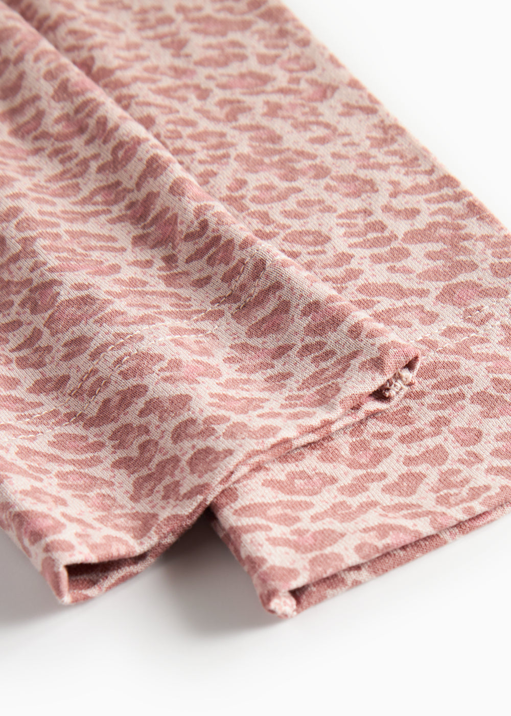 Lyserøde leopardmønstret leggings til børn