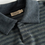 Thanos Polo, Blouse - Forest Stripe Mel.