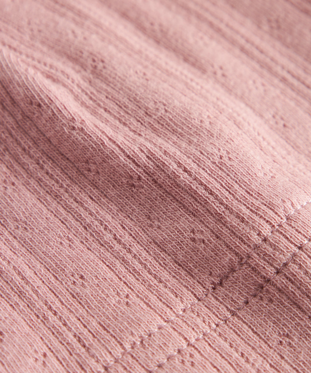 Lyserød pointelle babyhue