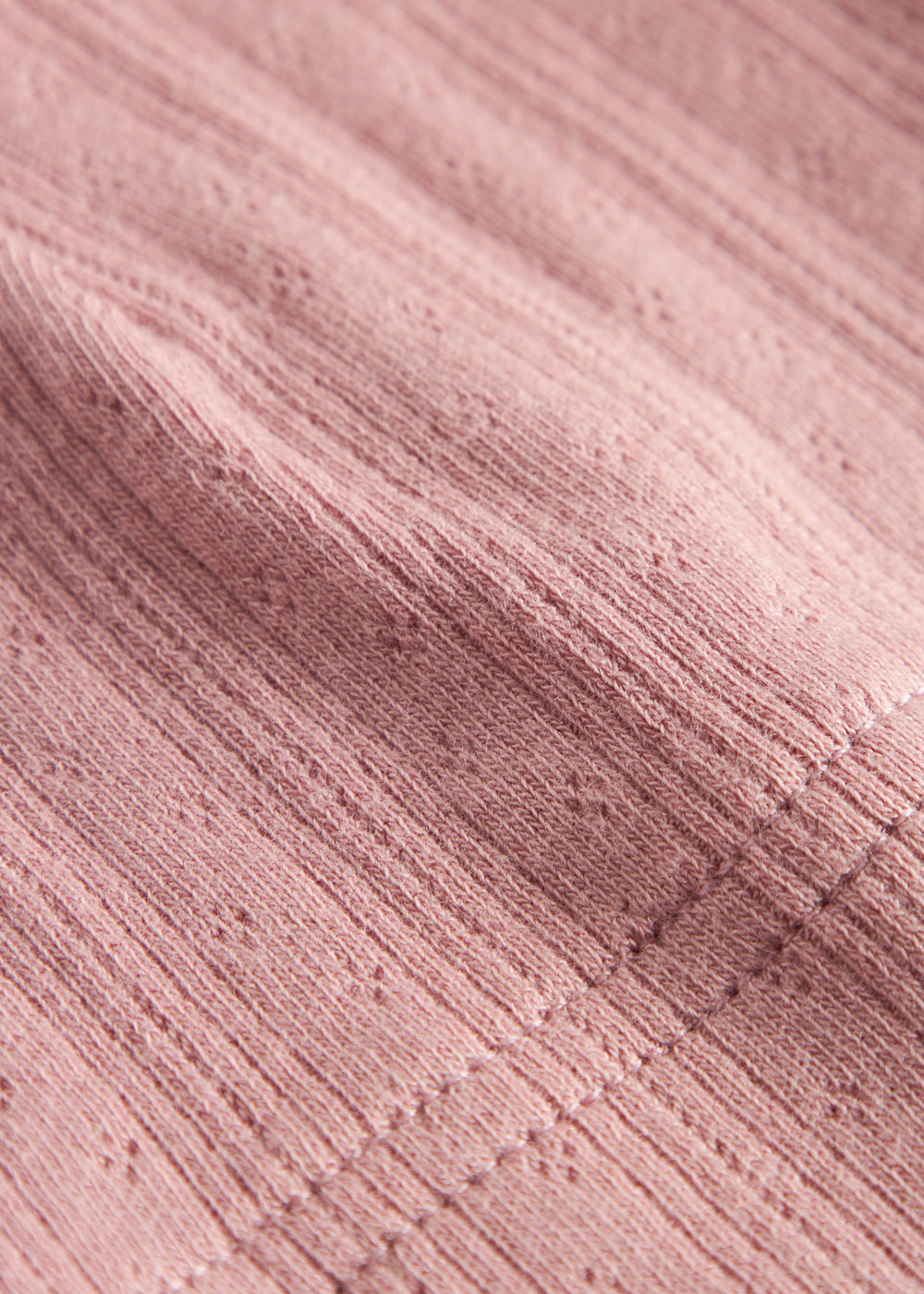 Lyserød pointelle babyhue