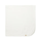 Hvid pointelle babytæppe