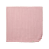 Rosa pointelle babytæppe