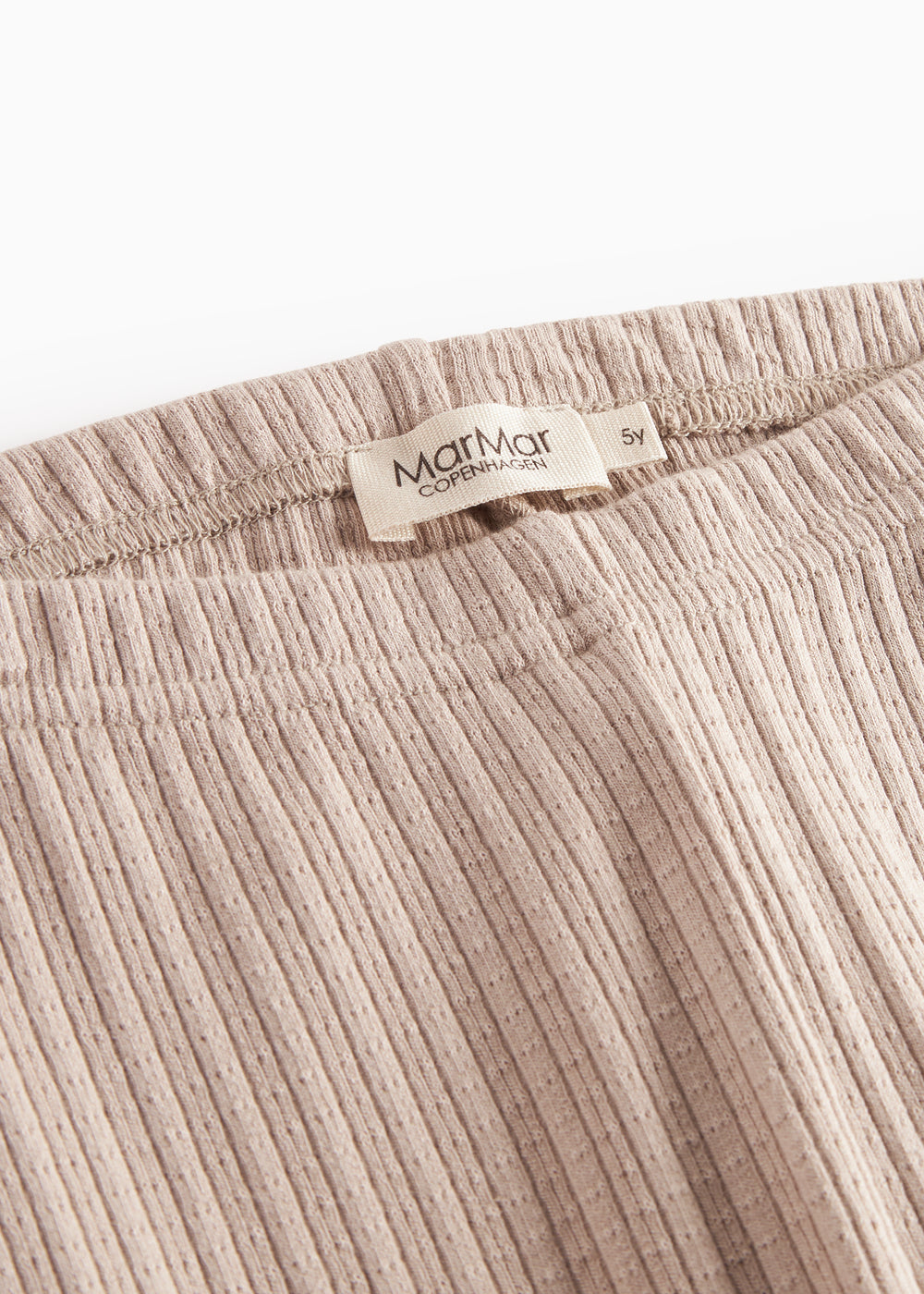 Beige pointelle nattøj 