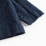 Tovas, Blouse - Dark Blue Stripe