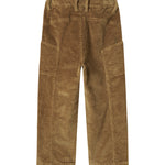 Brune fløjlsbukser med sidelommer til børn