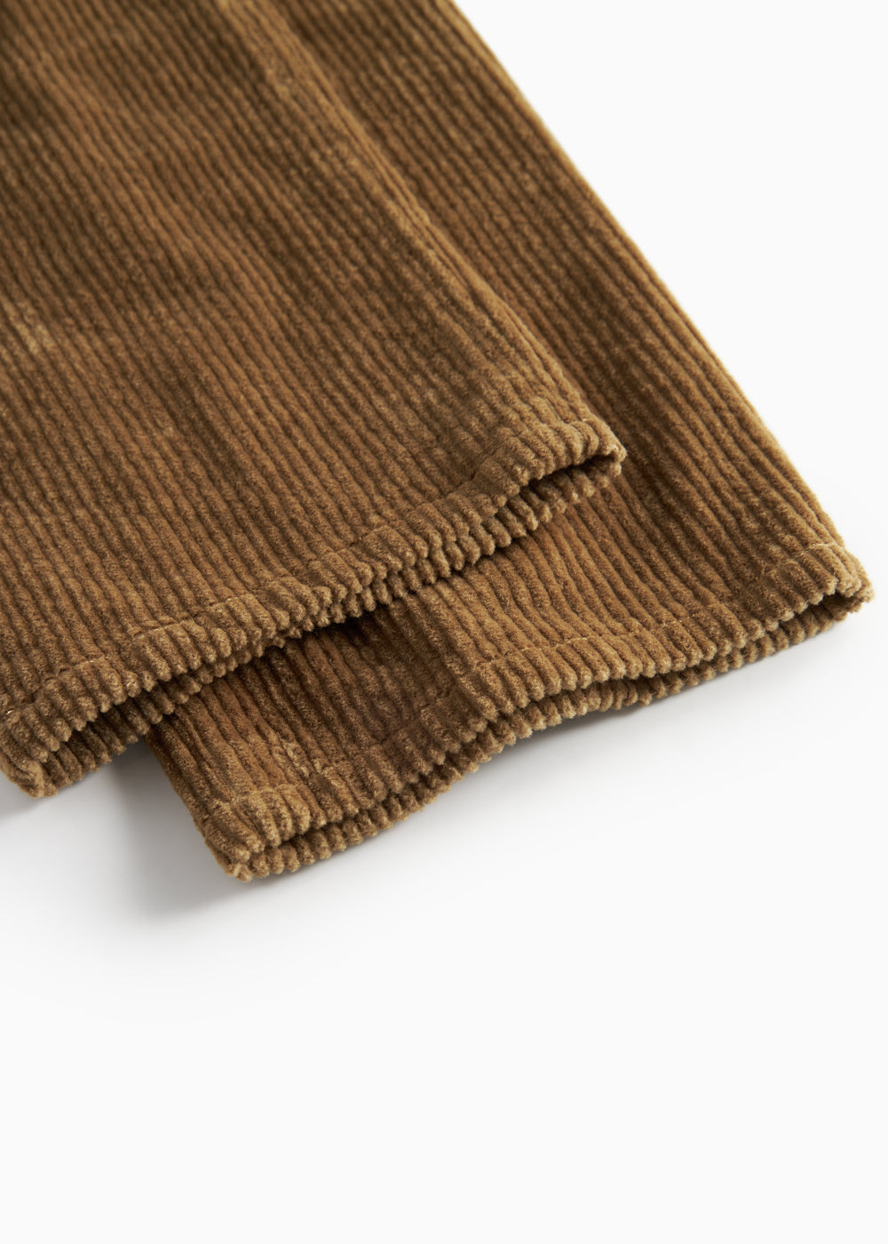 Brune fløjlsbukser med sidelommer til børn