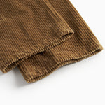 Brune fløjlsbukser med sidelommer til børn