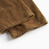 Brune fløjlsbukser med sidelommer til børn