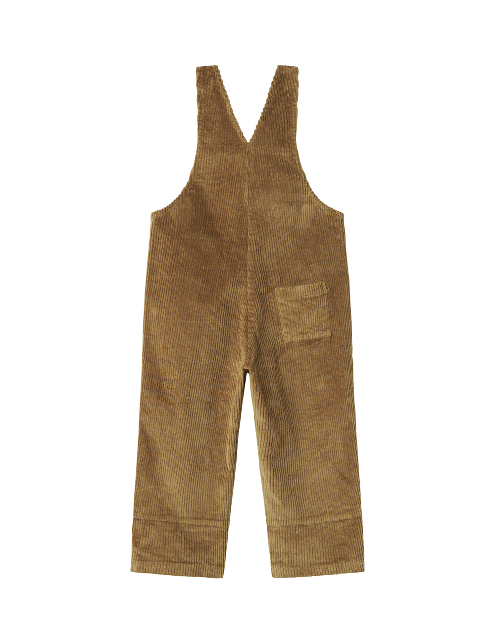 Brun fløjlsheldragt med seler til børn