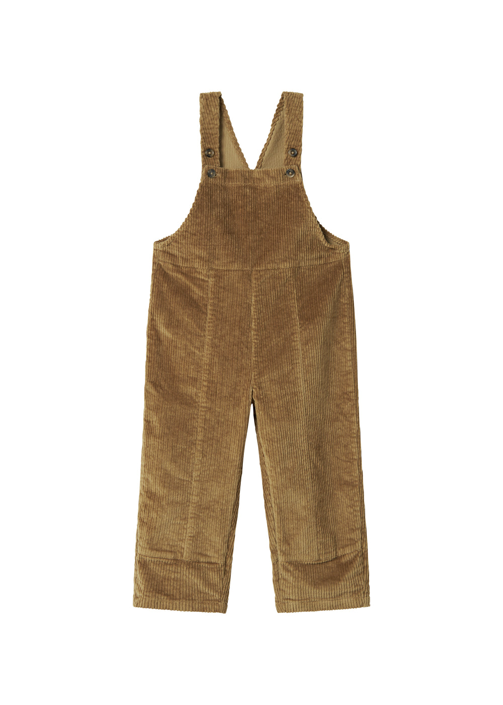 Brun fløjlsheldragt med seler til børn