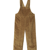 Brun fløjlsheldragt med seler til børn