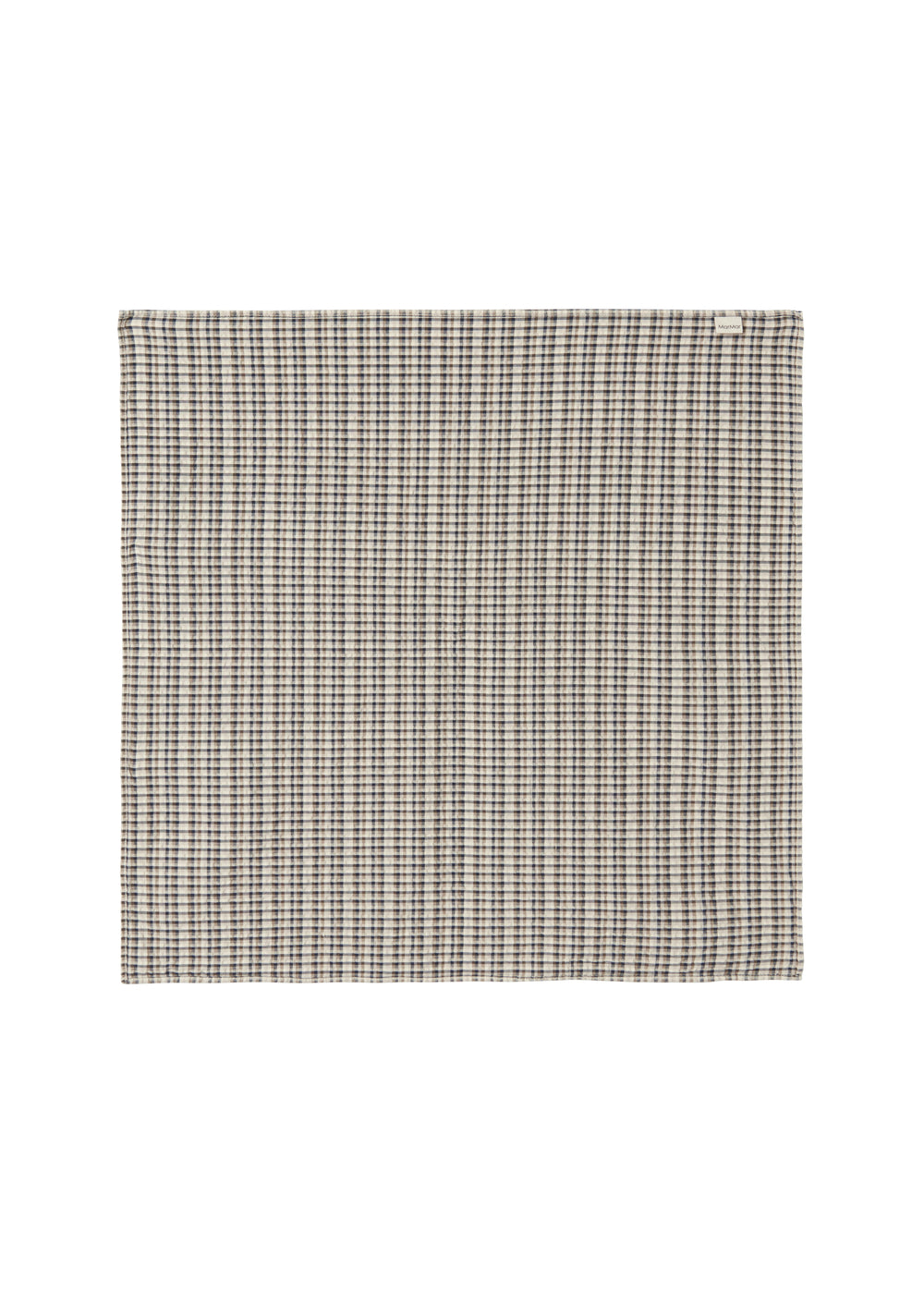 Brun ternet tørklæde