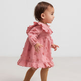 Deas LS, Dress - Pink Delight