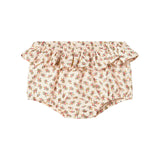 Bløde bloomers med blomstermønster og flæsedetaljer