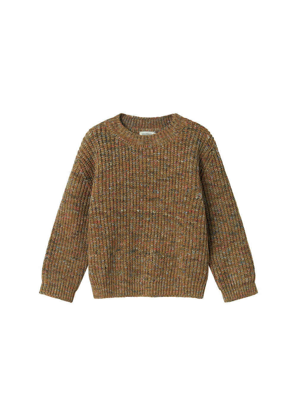 Brunmeleret striktrøje til børn