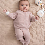 Alida Quilt Baby, Blanket - Beige Rose