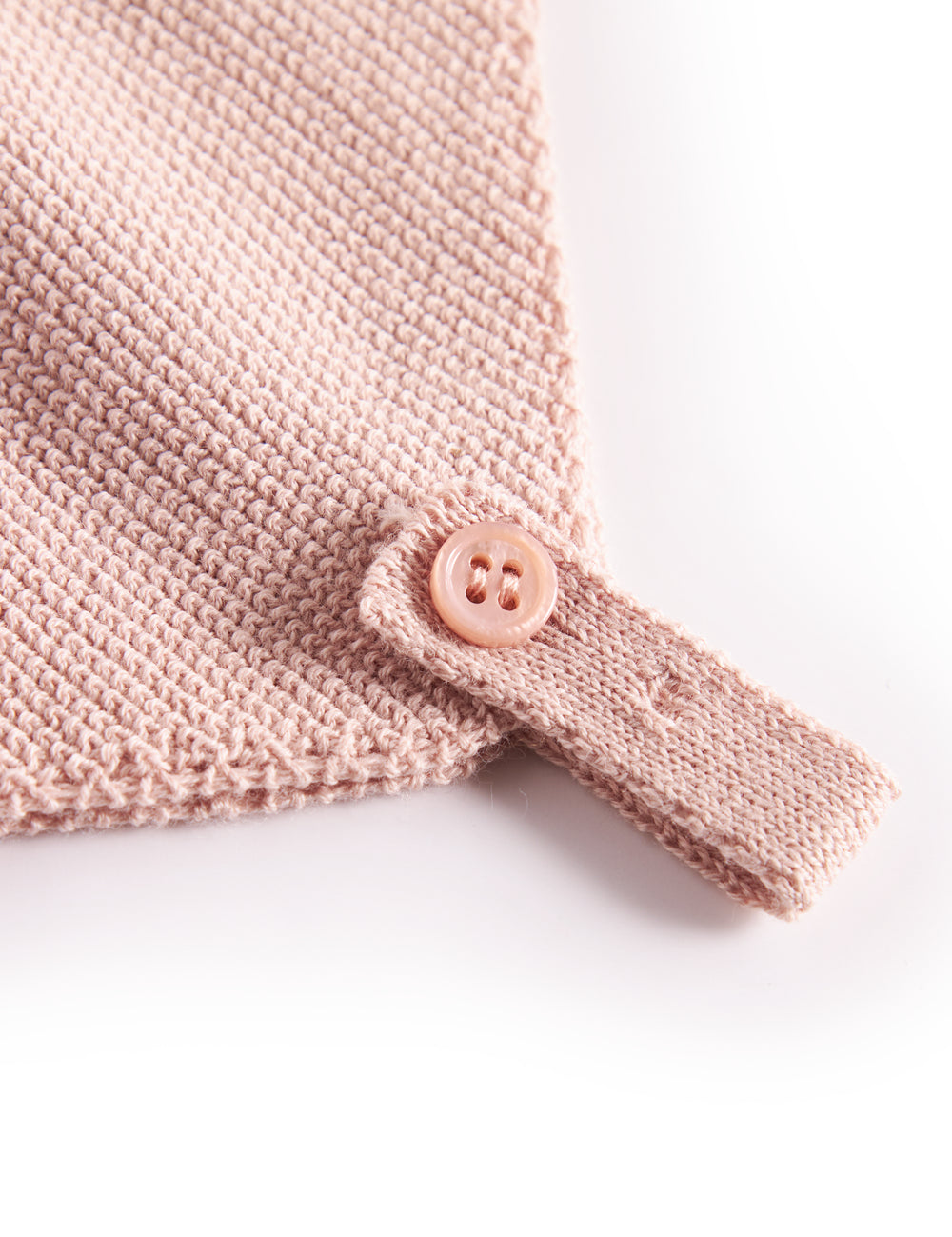 Pink pearl knit hat for baby