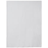 Grå strikket babytæppe