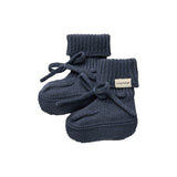 Abootie, Knit booties - Blue