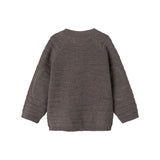 Taki, Knit Cardigan - Dusty Brown Mel.