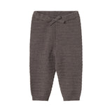 Pow, Knit trousers - Dusty Brown Mel.