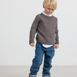 Tano, Knit sweater - Dusty Brown Mel.