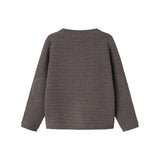 Tano, Knit sweater - Dusty Brown Mel.
