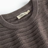 Tano, Knit sweater - Dusty Brown Mel.