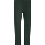 Grøne ribstrikkede leggings til børn