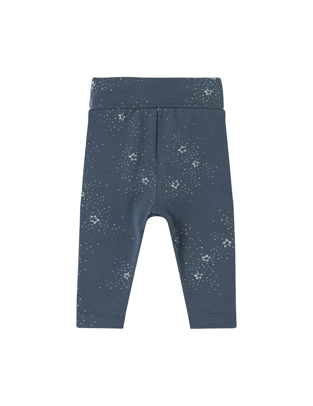 Mørkeblå babybukser med stjerneprint