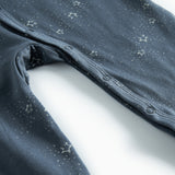 Mørkeblå baby heldragt med stjerneprint til