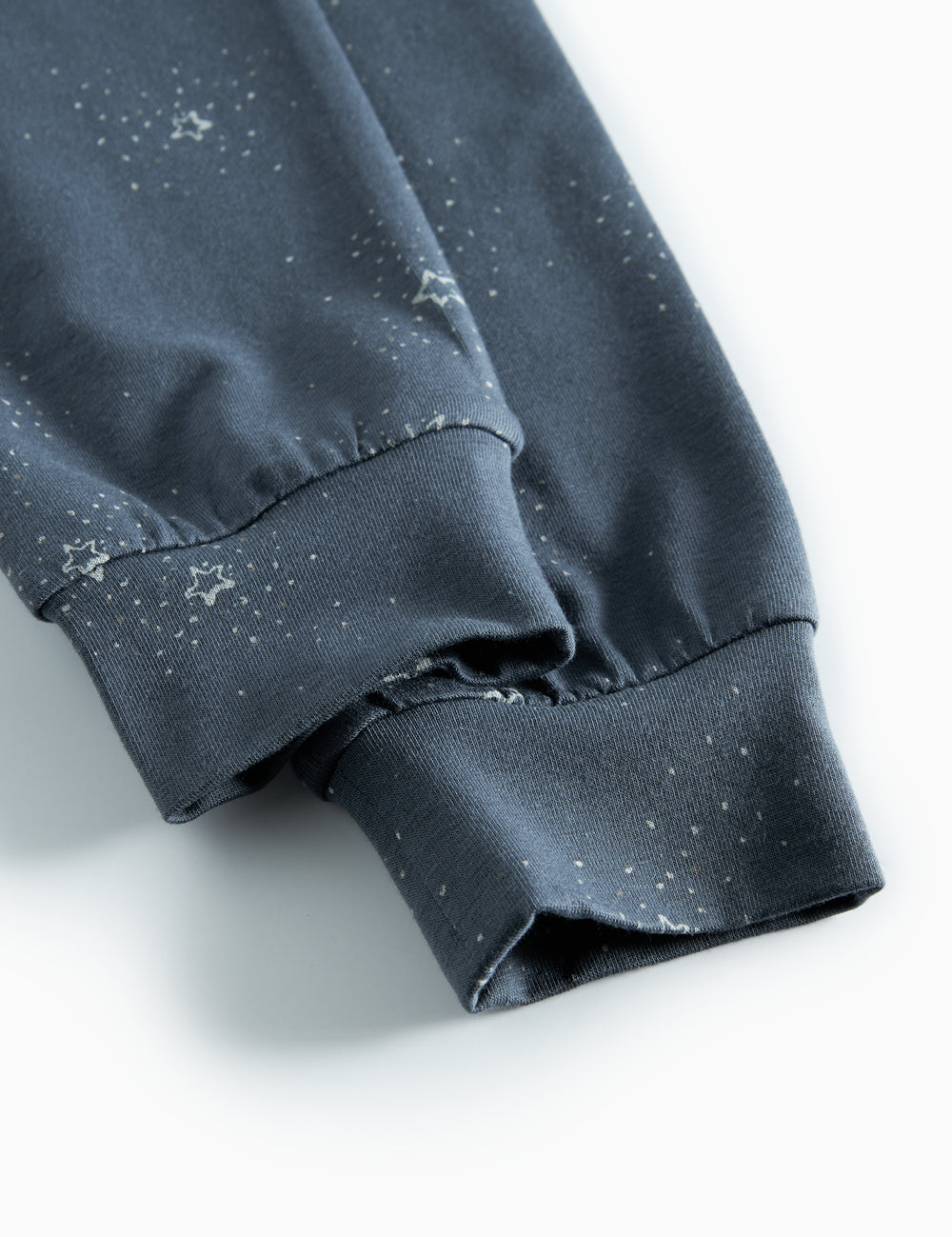 Mørkeblåt pyjamasbukser med stjerneprint til børn