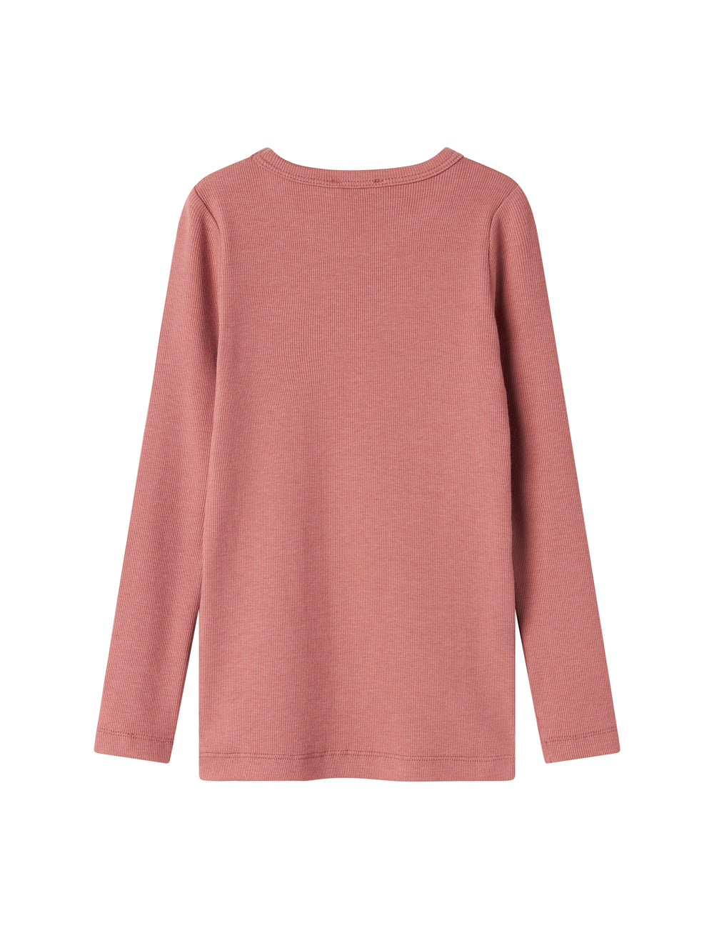 Støvet rosa t-shirt med lange ærmer til børn