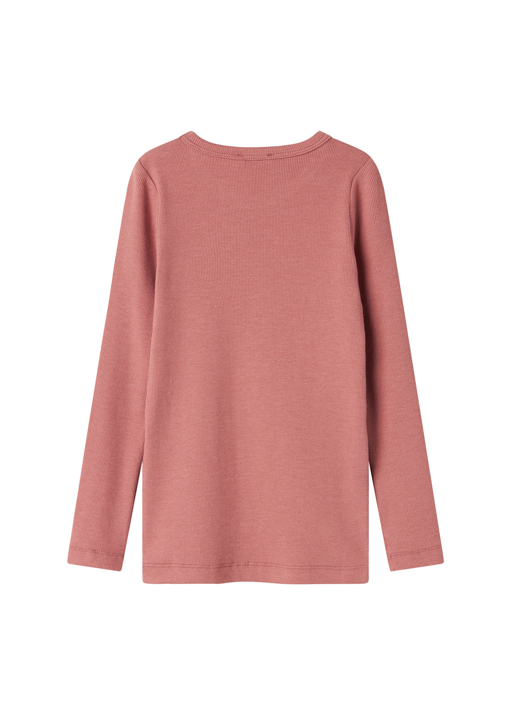 Støvet rosa t-shirt med lange ærmer til børn