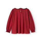 Tielle, Blouse - Hibiscus Red