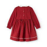 Dielle, Dress - Hibiscus Red
