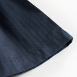 Mørkeblåt nederdel med elastisk talje og let struktur til børn