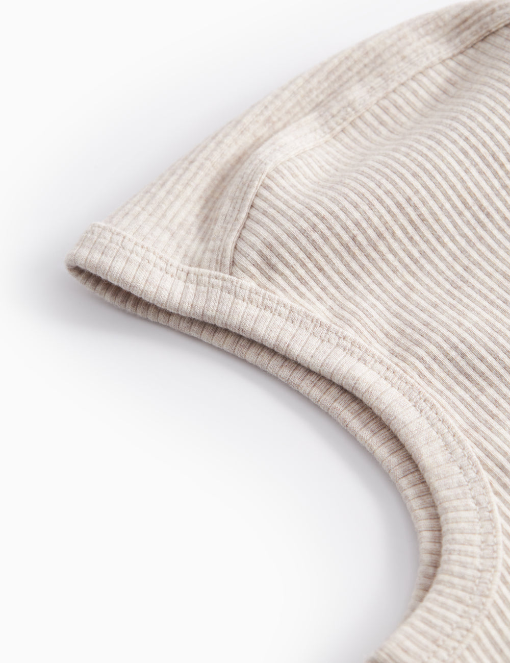 Beige knitted elephant hat for baby